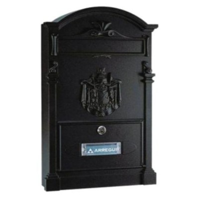 BUZON EXT  ALUM  RESIDENCIA E-2614 NEGRO