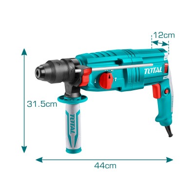 TALADRO MARTILLO ROTATORIO TOTAL 800W TH308268