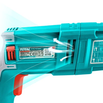 TALADRO MARTILLO ROTATORIO TOTAL 800W TH308268