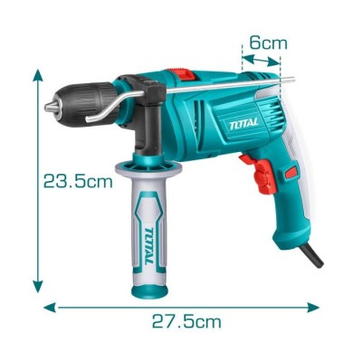 TALADRO IMPACTO PERCUTOR TOTAL TG109136-2 850W