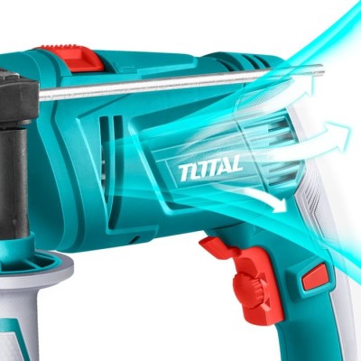 TALADRO IMPACTO PERCUTOR TOTAL TG109136-2 850W