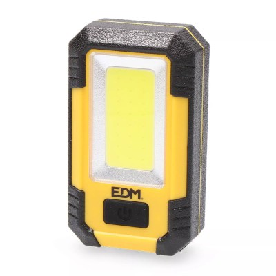 LINTERNA LED 8W COB 450LM 6500K RECARGABLE C. USB 