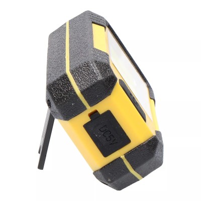 LINTERNA LED 8W COB 450LM 6500K RECARGABLE C. USB 