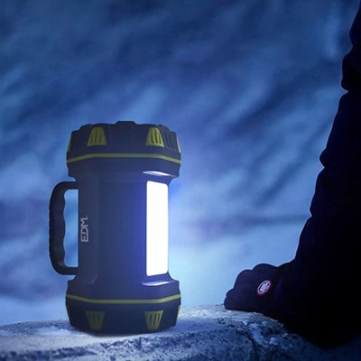 LINTERNA DE MANO LED FRONTAL 400lm + LATERAL 200lm
