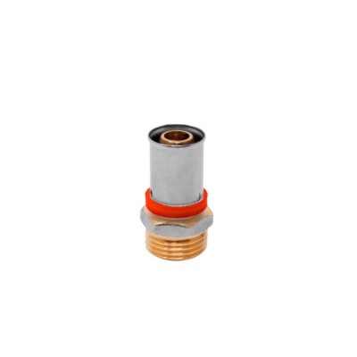 RACOR FIJO M 16X1/2  TIEMME 1660041 P/MULTICAPA