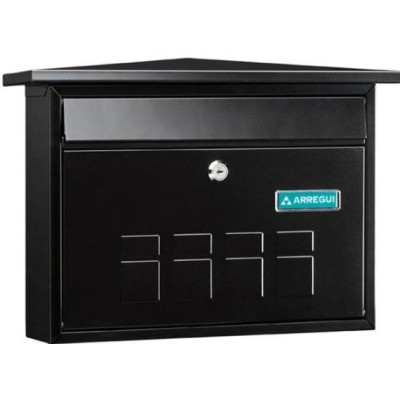 BUZON EXT  ACERO DECO E-5704 NEGRO